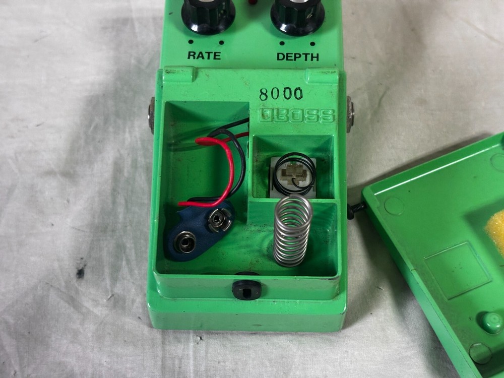 Boss PH-1 Phaser Silver Screw & Transparency Switch RC3403ADB chip