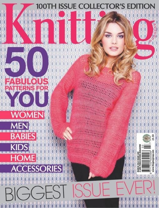 KNITTING MAGAZINE 72 Classic Issue Collection On USB Flash Drive