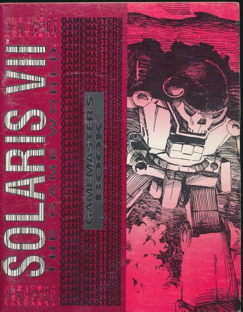 SOLARIS VII THE GAME WORLD GAMEMASTER’S BOOK