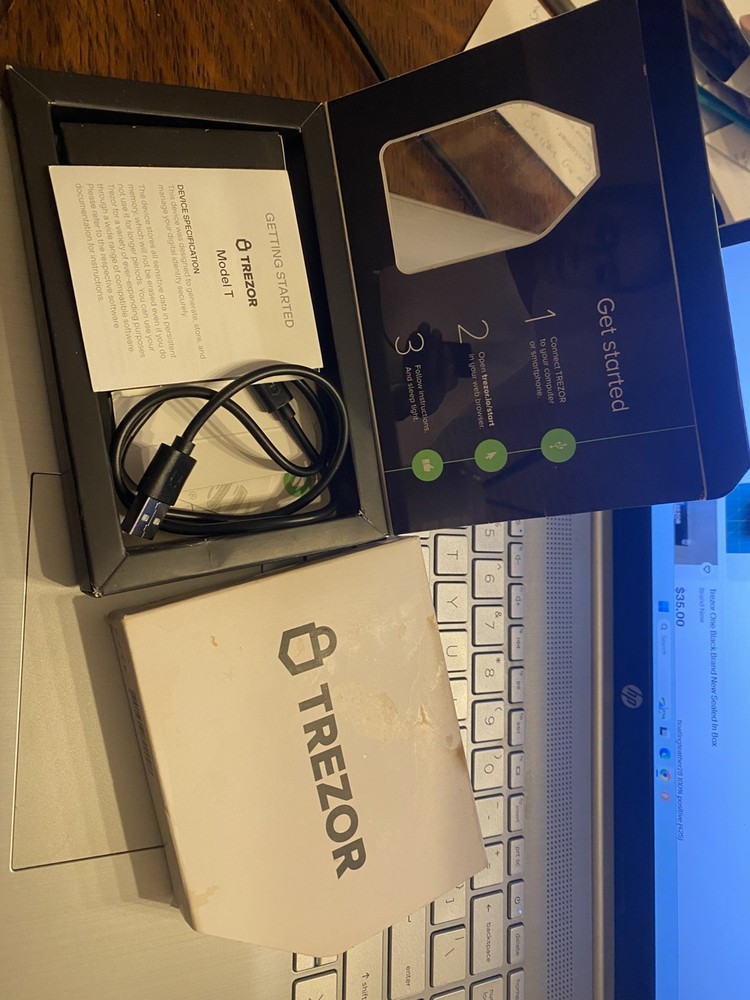 Trevor Model T Cryptocurrency Hardware Wallet