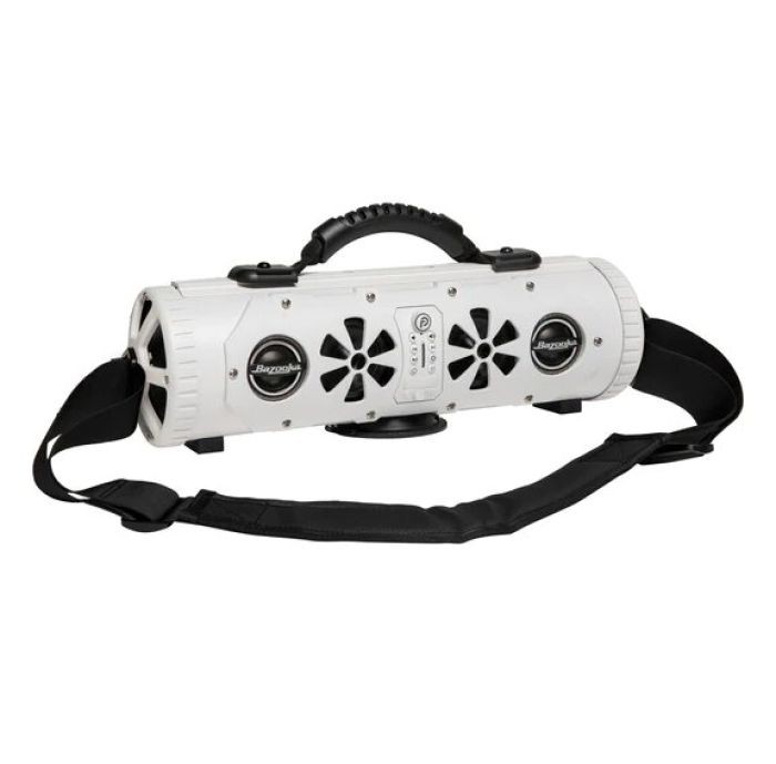 BAZOOKA BAZOOKA BLUETOOTH MINI G3 PARTY BAR 16" WHITE BPB16-G3-BAT-WH
