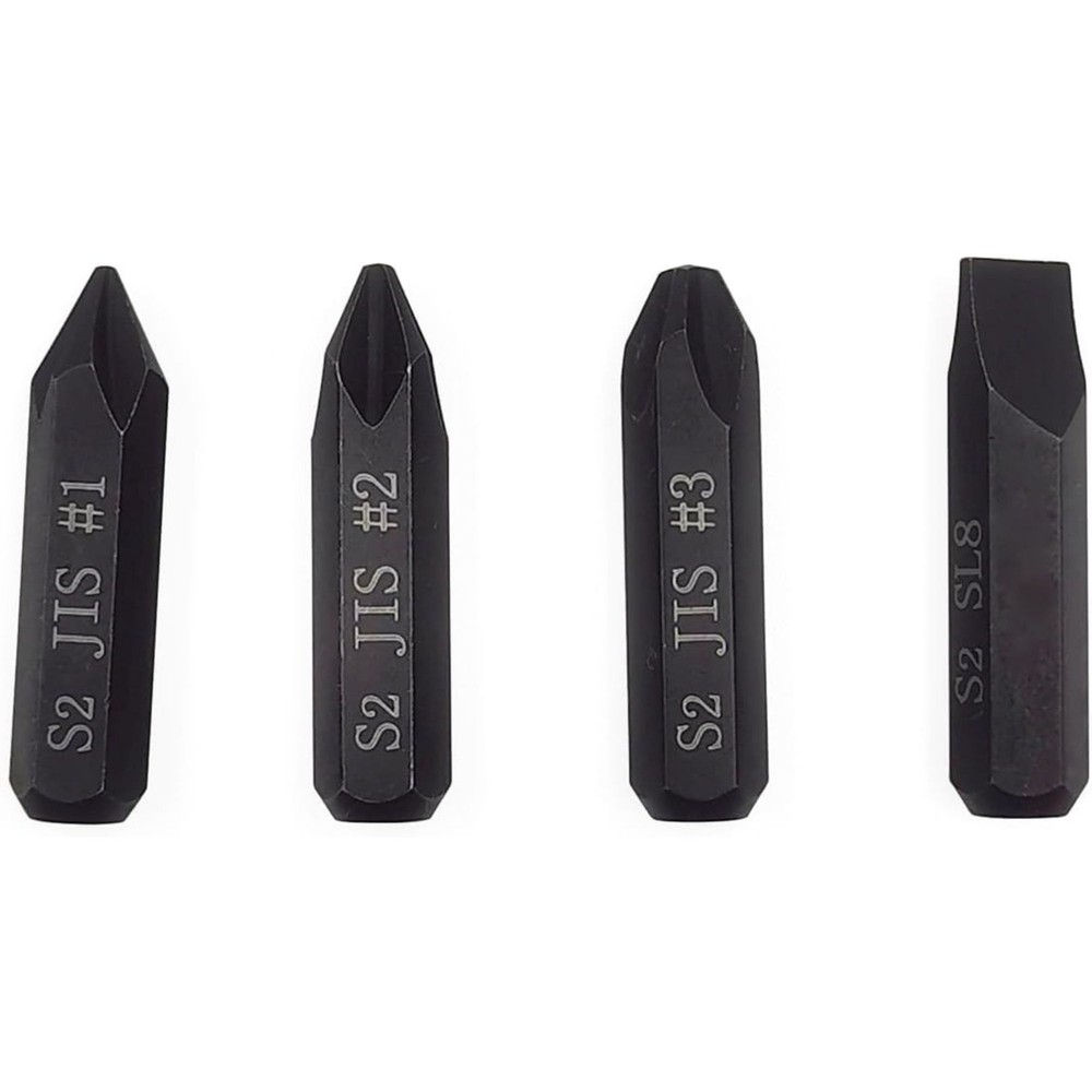 JIS Impact Screwdriver Bits Set – S2 Steel