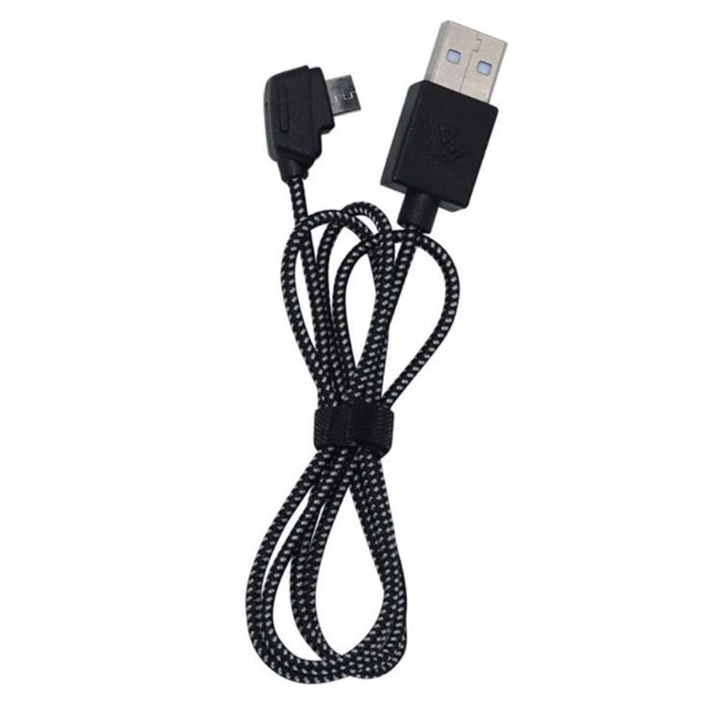 Anbee Nylon Braided Remote Controller USB Charging Cable Cord for DJI Black