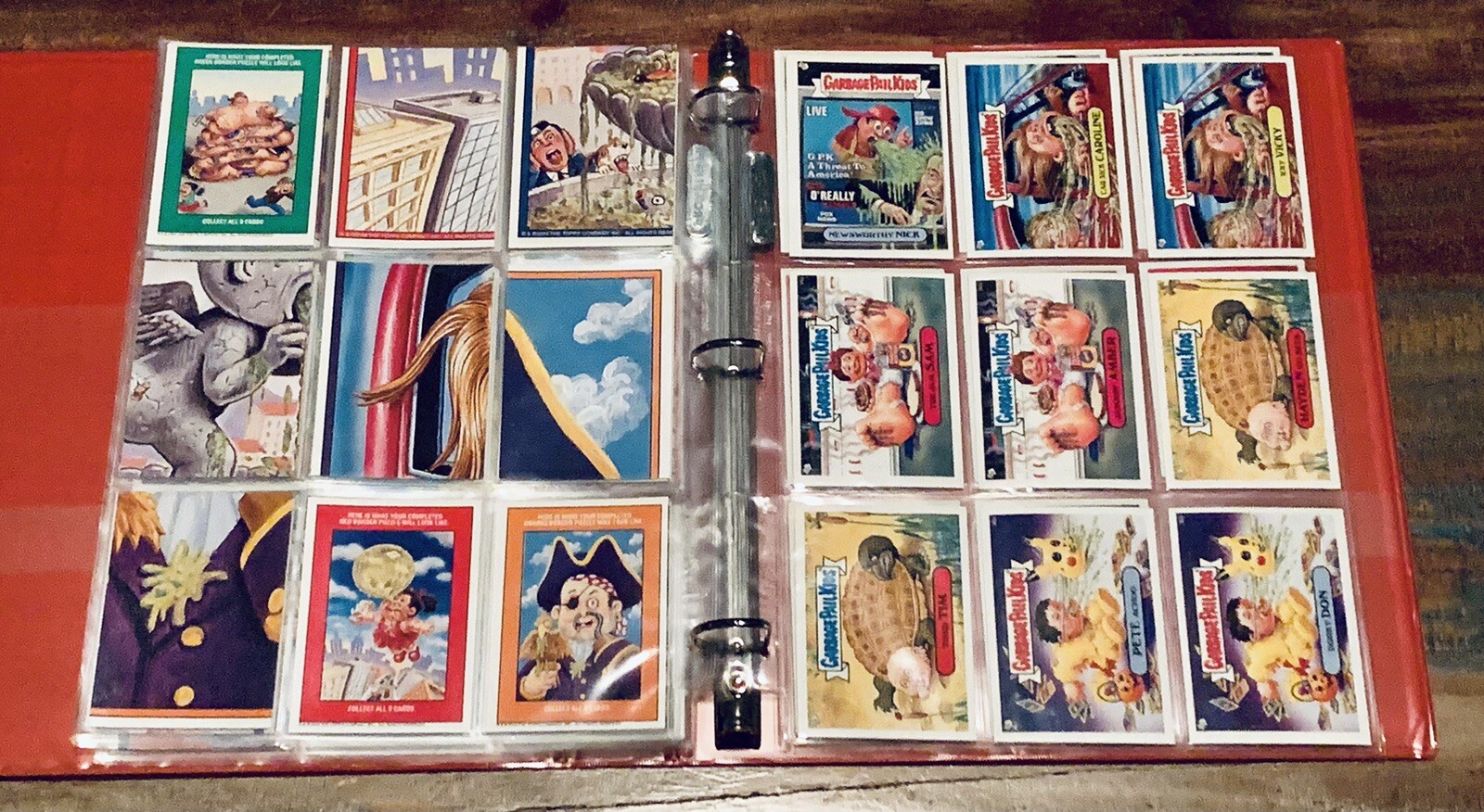 2004 GARBAGE PAIL KIDS ANS2 ALL NEW SERIES 2 COMPLETE 80 CARD SET WITH BINDER!