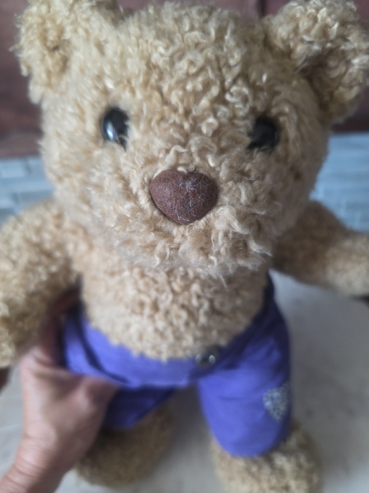 VTG 1997 Build A Bear~ Curly Teddy Bear