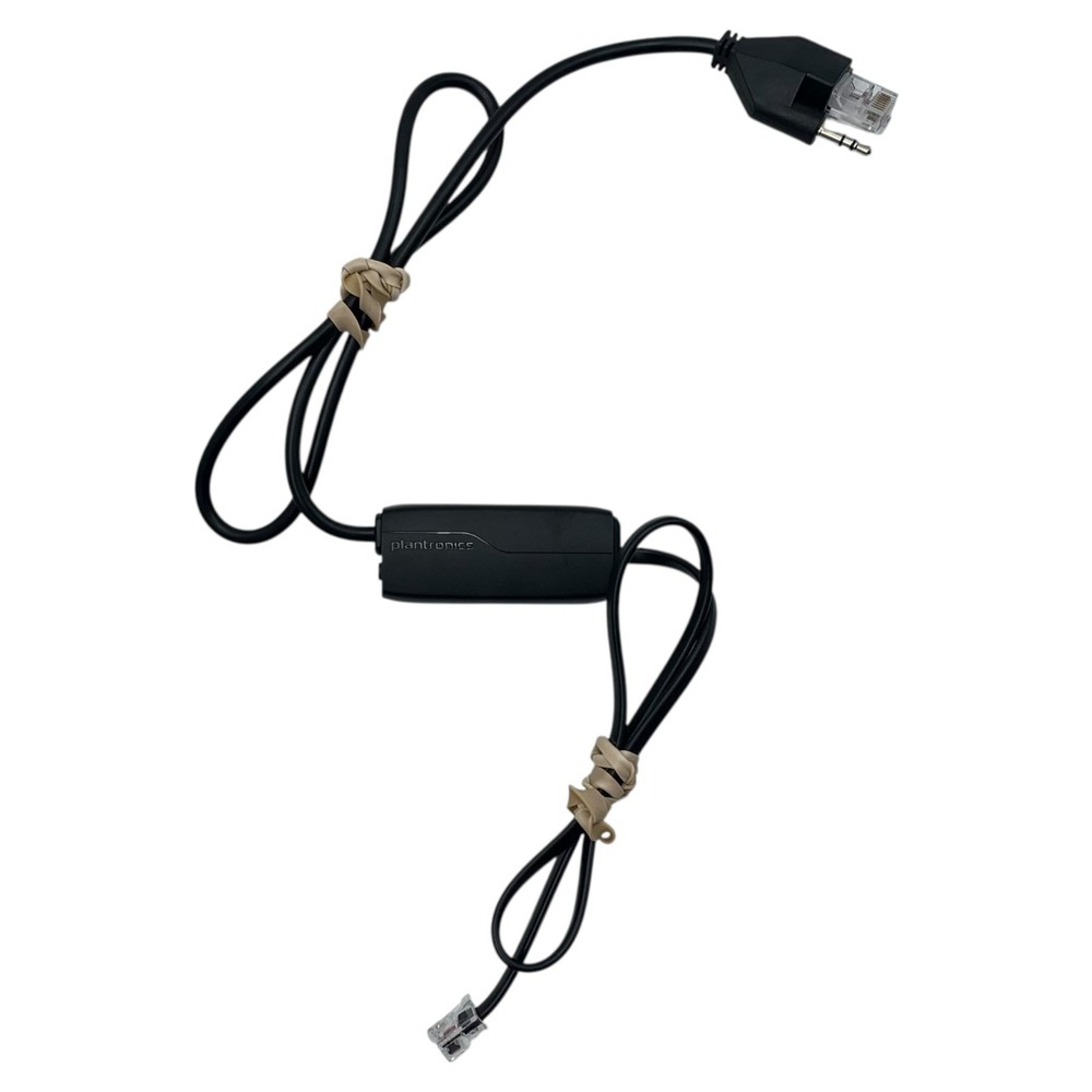 Plantronics APD-80 Electronic Hook Switch EHS Adapter (87327-01) Black