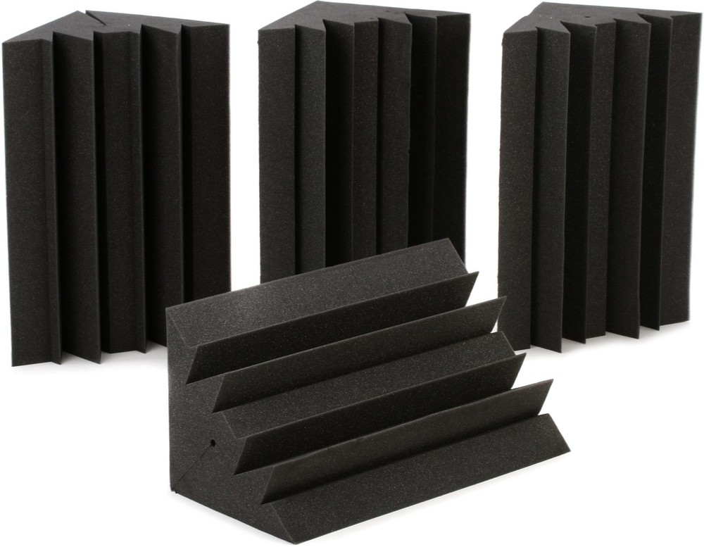 Auralex LENRD Studiofoam Bass Traps 4-pack - Charcoal