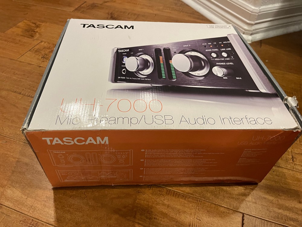 Tascam UH-7000 HDIA Mic Preamp USB Audio Interface