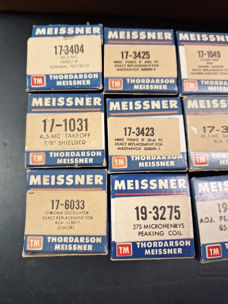 NOS Meissner IF transformer Lot 10pc