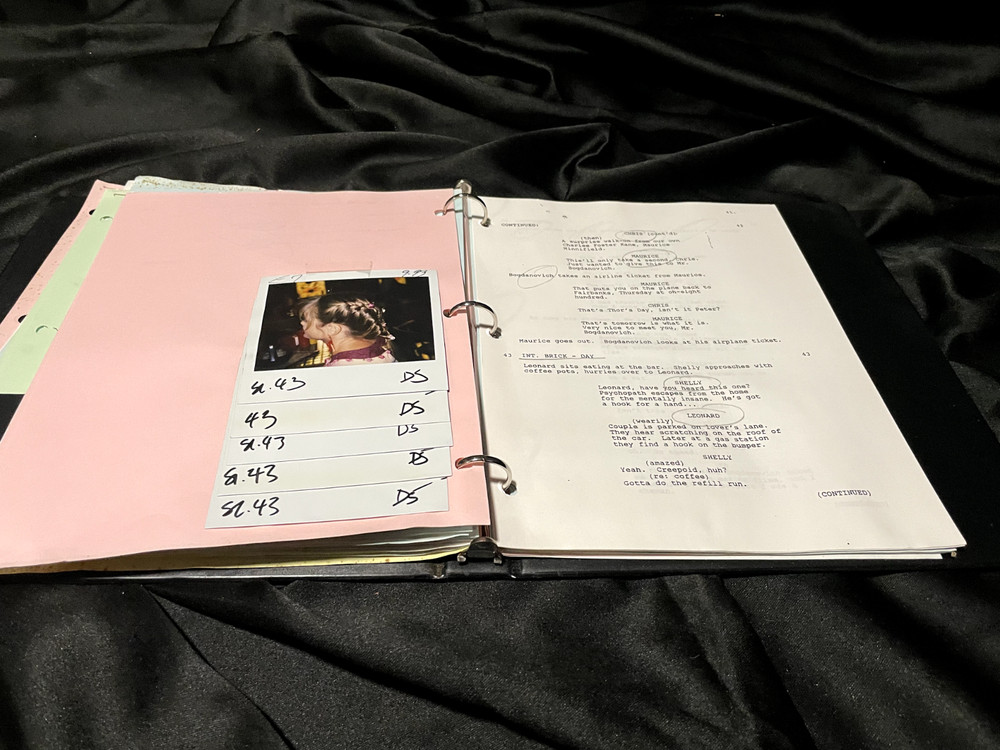 Northern Exposure Script with Cast Polaroids - Rosebud