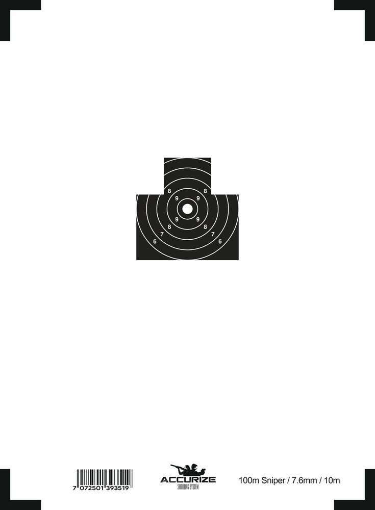 Front target for Accurize shooting system