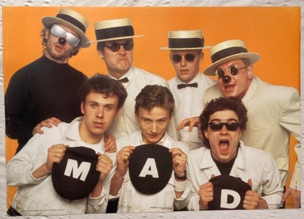 Madness 1982 Poster Anabas England