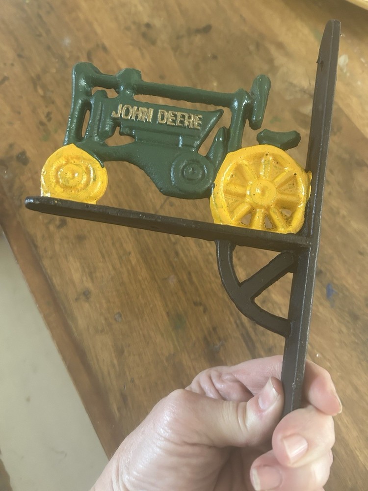 Cast Iron Wall Bracket John Deere