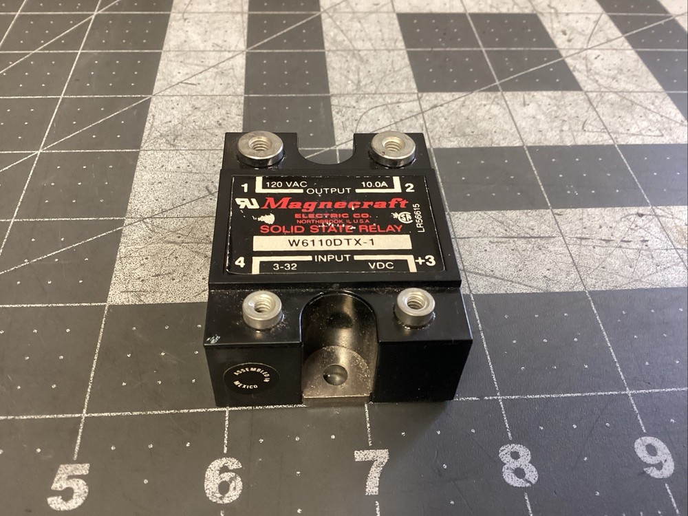 Solid State Relay, Magnecraft W6110DTX-1 (LPW80X)