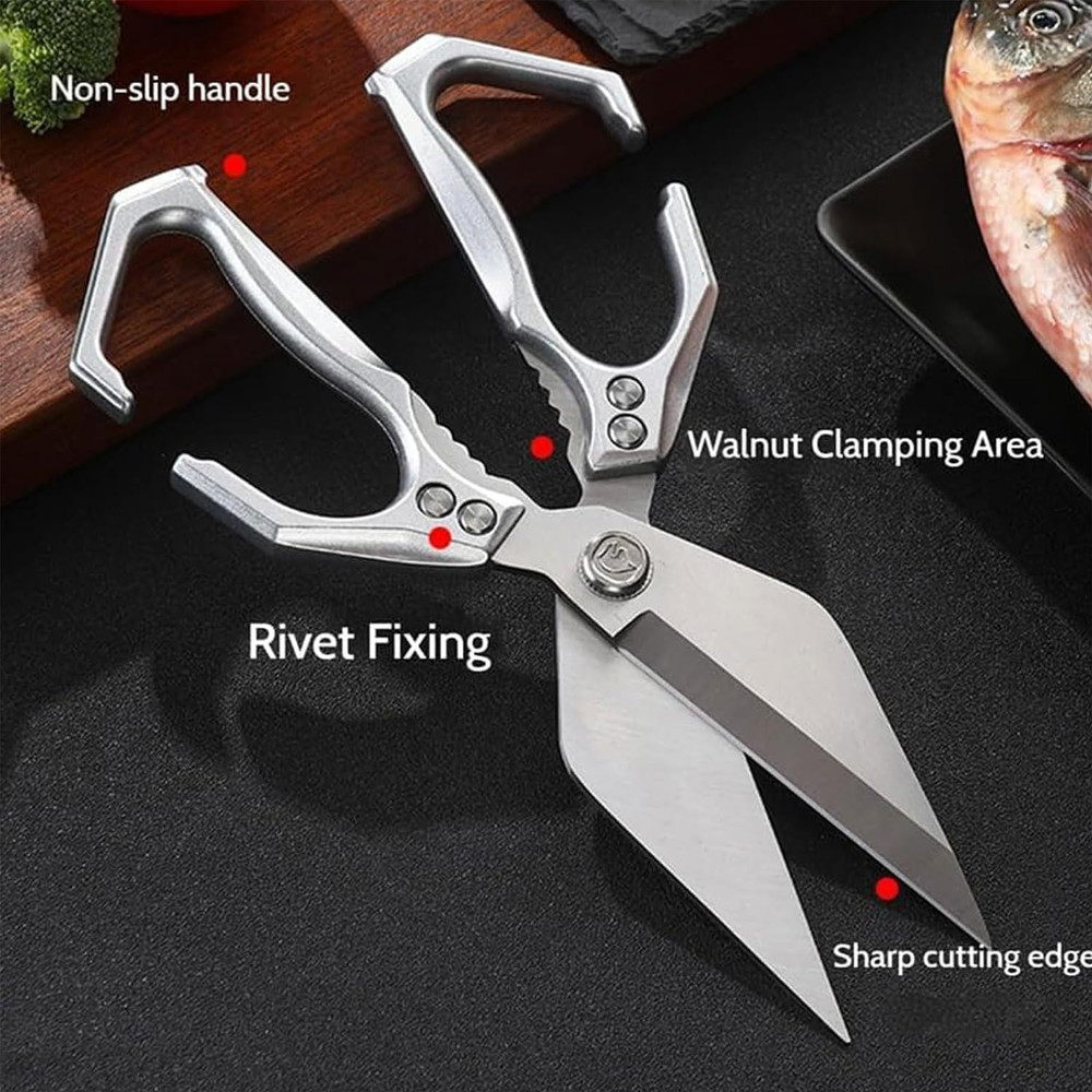 Heavy Duty Kitchen Shears, Kitchen Scissors for Food, Multi-purpose Kitchen