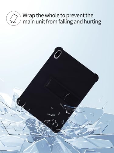 for OnePlus Pad 3 Android 15 Tablet,13.2 inch Tablets Case,Soft Silicone Black