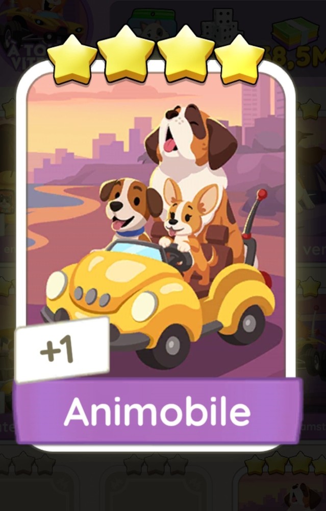 Mon.opoly GO Sticker Animobile Set 13
