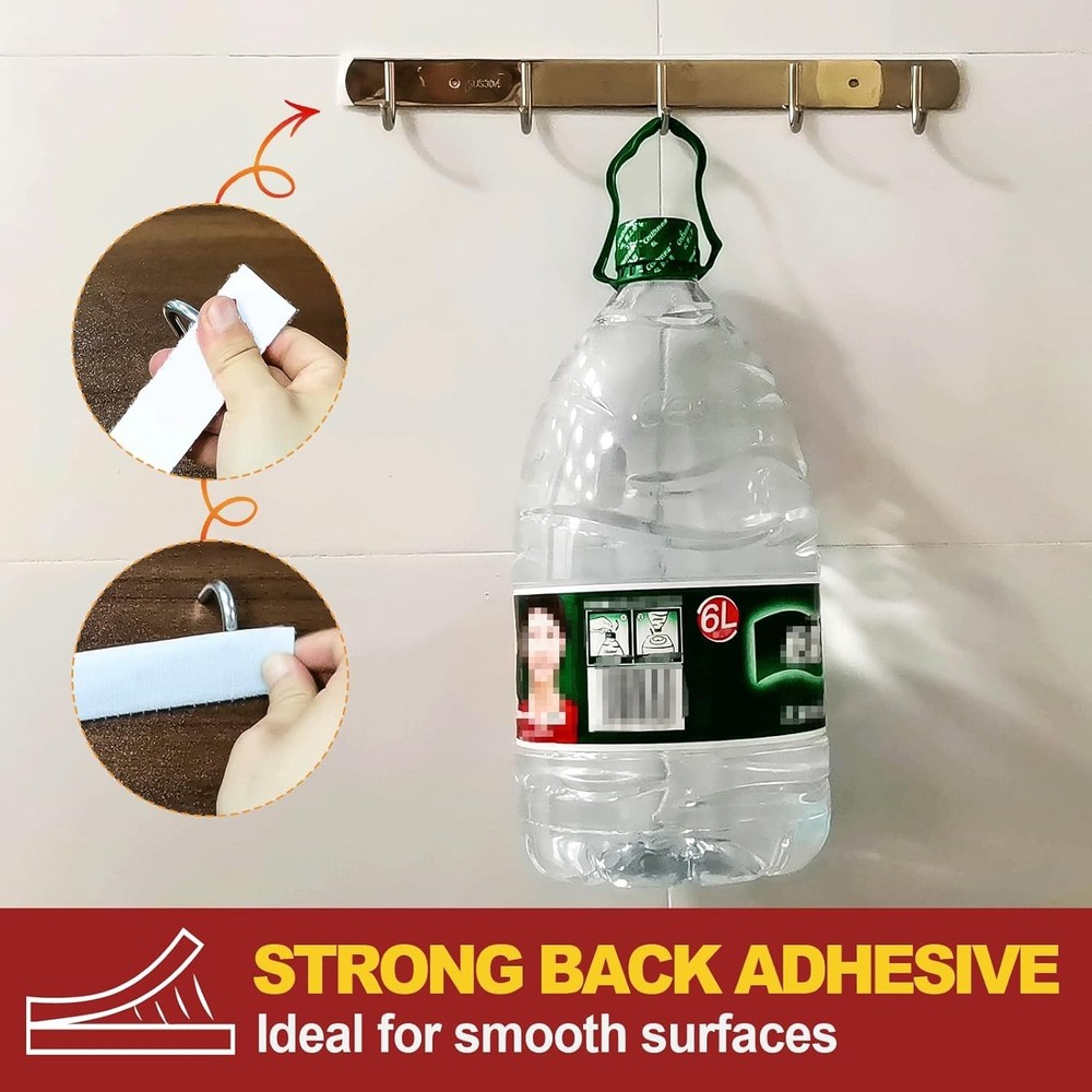 Industrial Strength Hook & Loop Fasteners, 11.5ft - Secure Mounting Solution