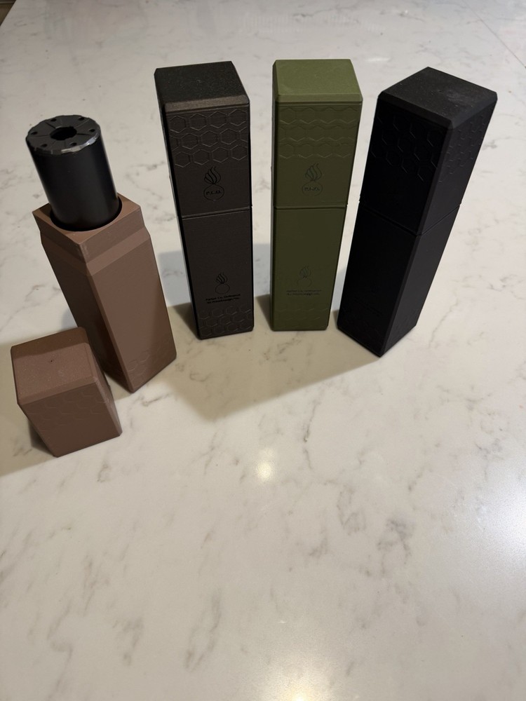 “Can-ister” Suppressor storage Case Coyote Brown