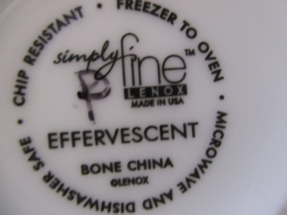 LENOX EFFERVESCENT MUG 3 3/8" -0703G