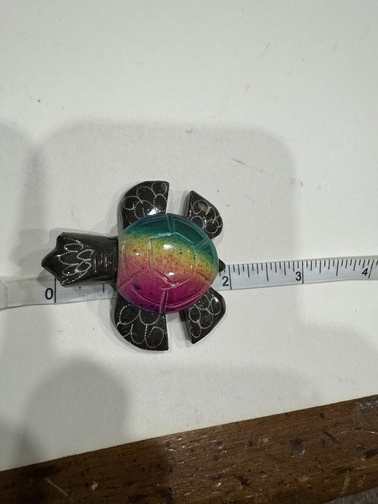 Marble Turtle 2” Vintage