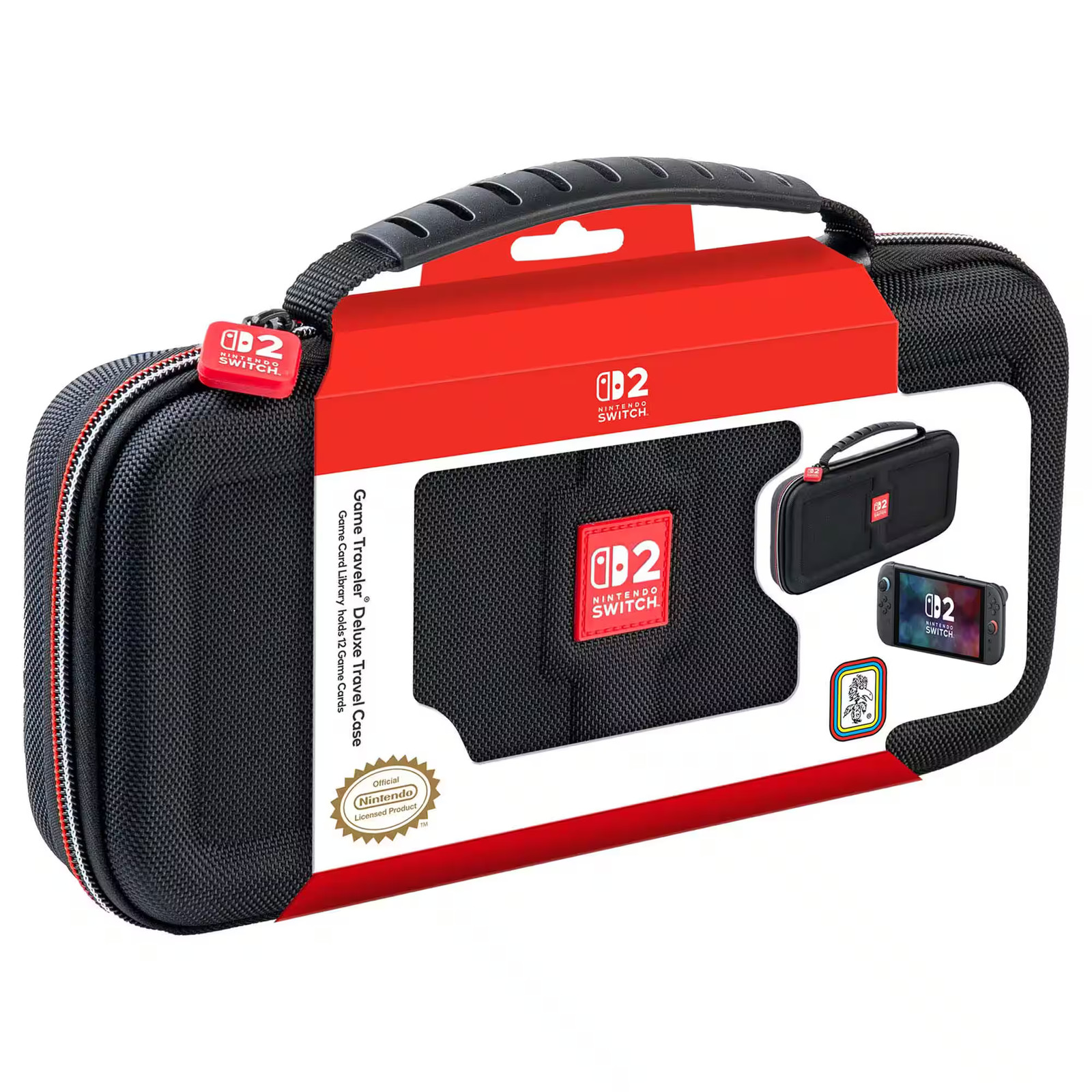 RDS Industries - Game Traveler Deluxe Travel Case for Nintendo Switch 2 - Black