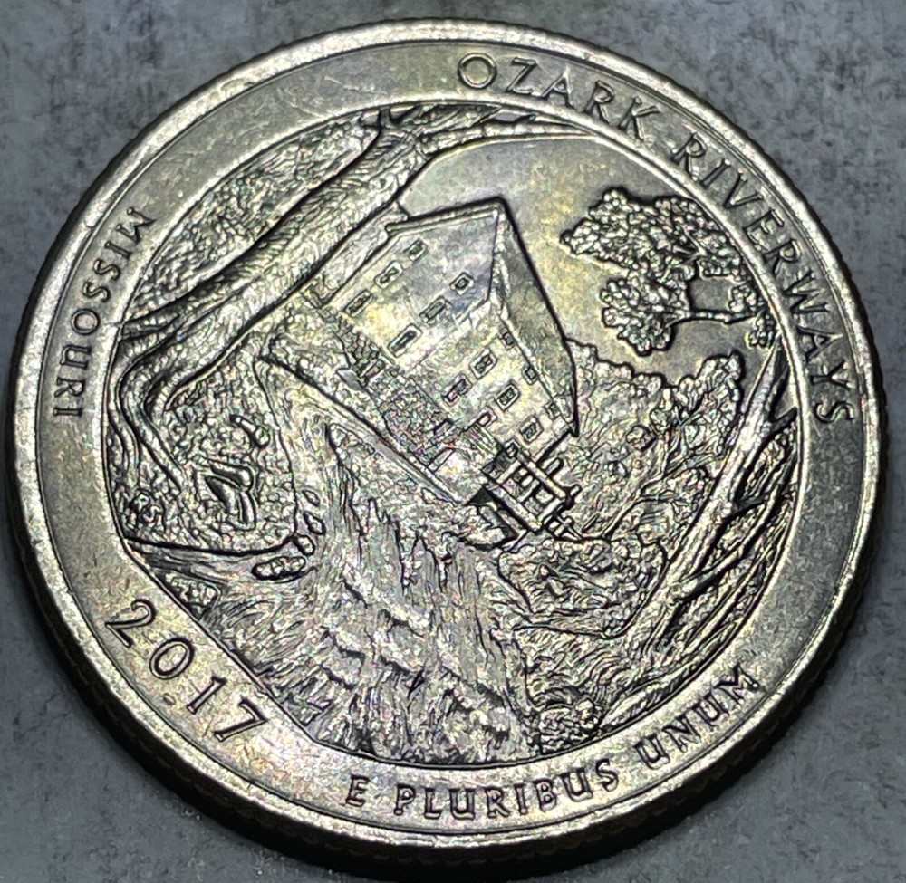 2017 P Ozark Riverways DDR Error, Doubled Motto (#77340)