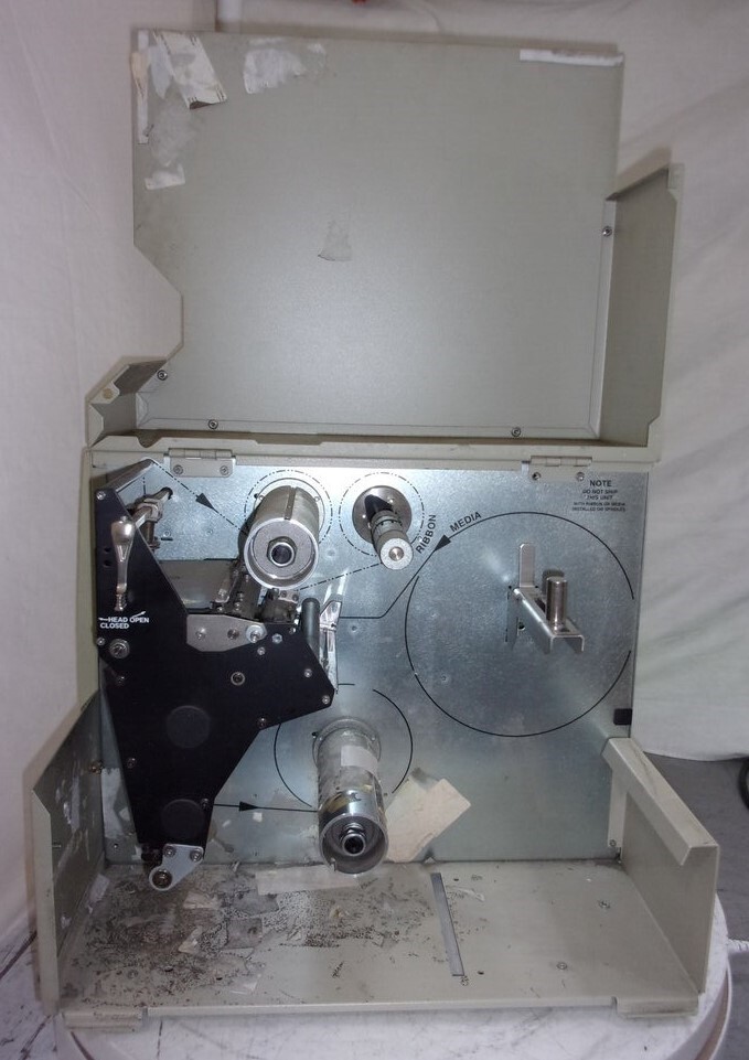 Zebra 105SL 10500-2001-3000 Thermal Barcode Label Printer SEE NOTES