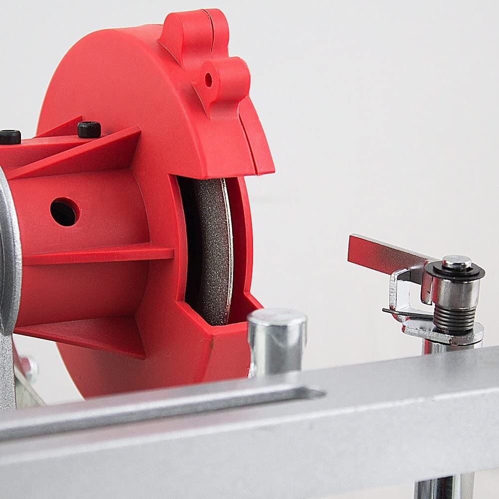 120 Volt Electric Circular Saw Blade Sharpener with Diamond & Emory Wheels