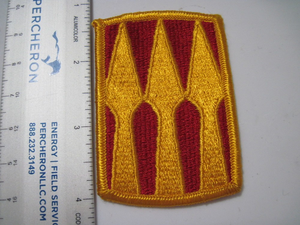 Army 3rd SUPPORT BRIGADE Patch color Shoulder insignia command New