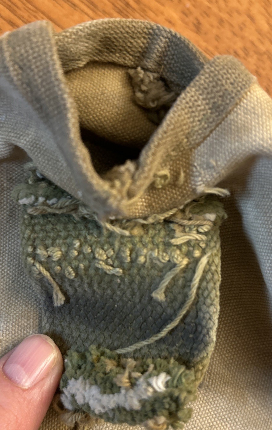 Original WWII USMC Marine Corps 2nd Pattern CANTEEN COVER Missing Belt Hook