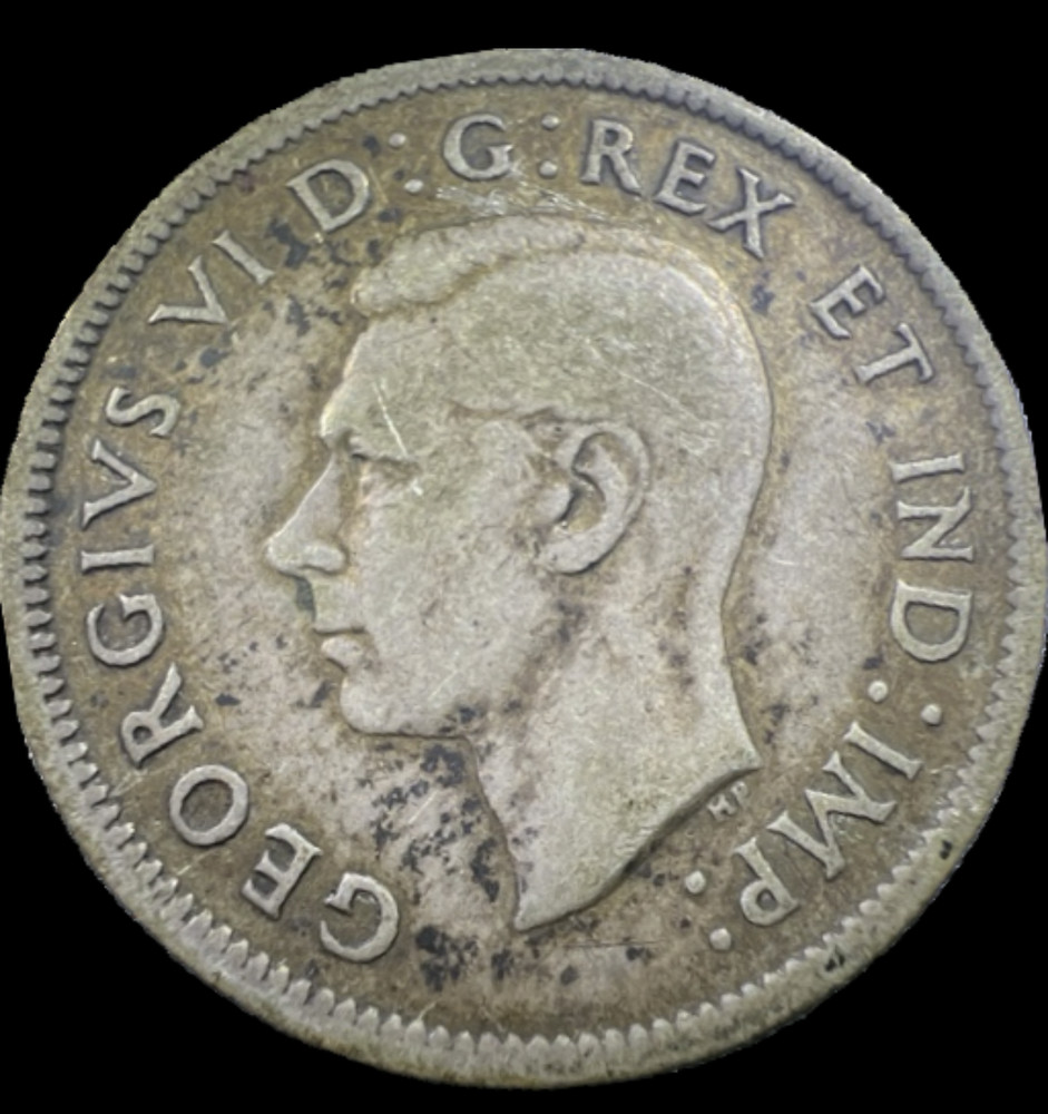 1939 Canada 25 cents