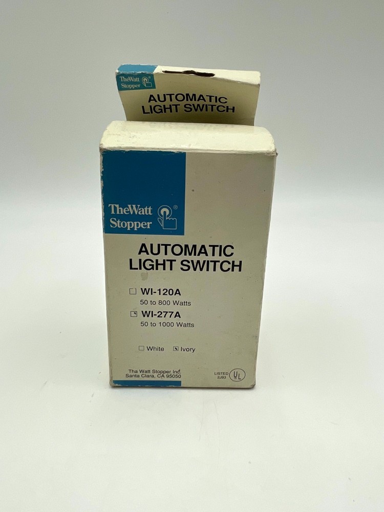 Wattstopper WI-277A W Passive Infrared Automatic Light Switch Occupancy Sensor
