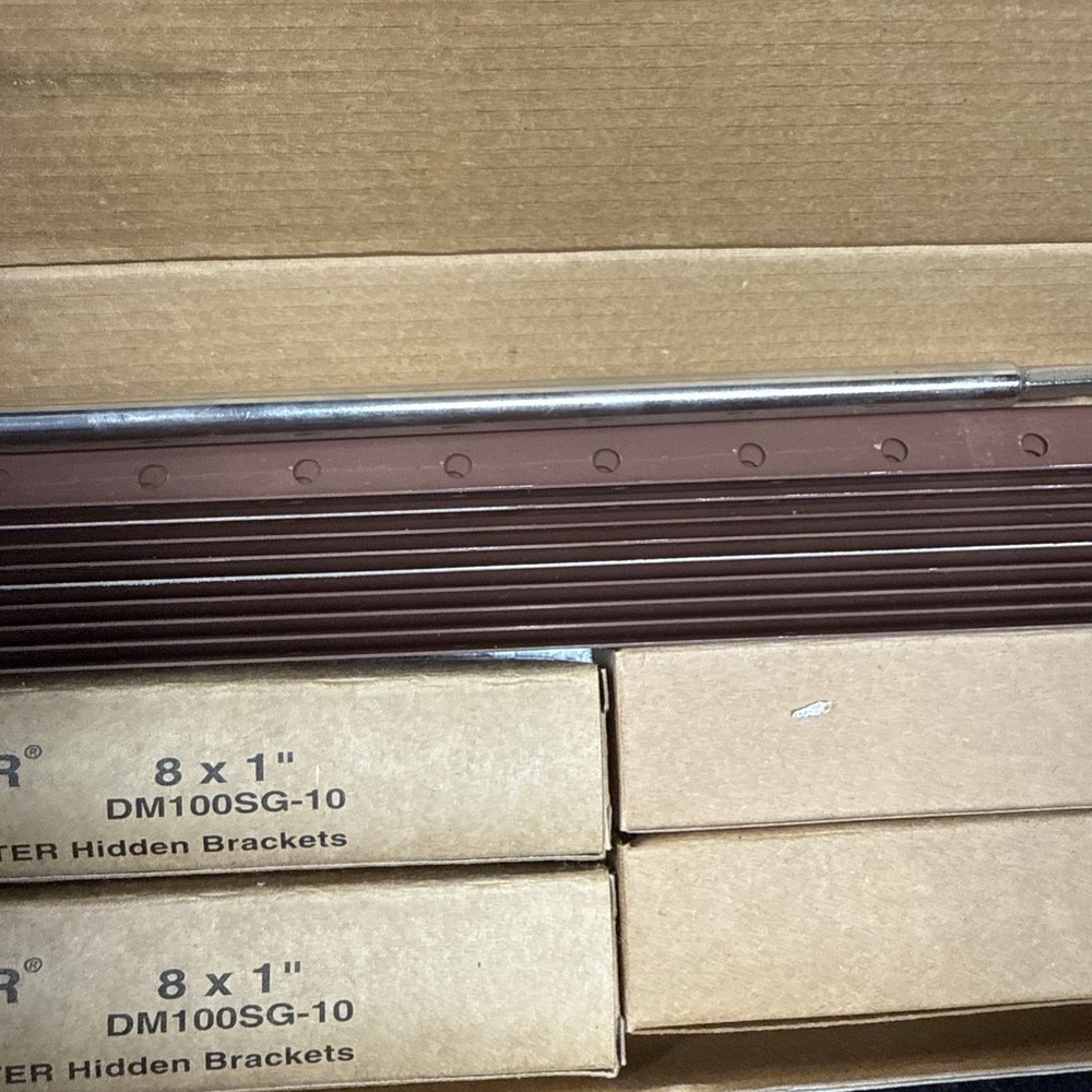 Grabber DECKMASTER DMP175-100 Hidden Bracket System 95% Complete w/ INSTRUCTIONS