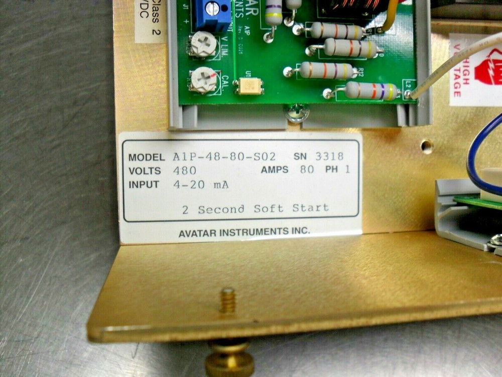 AVATAR INSTRUMENTS A1P-48-80-S02 ph 1