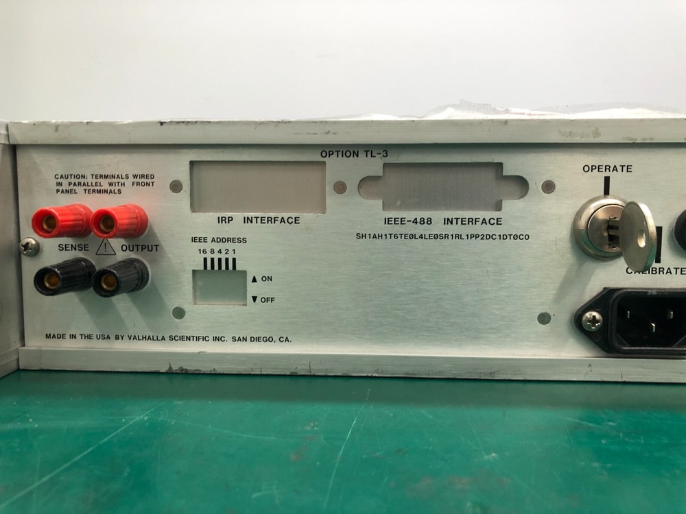 Valhalla 2701C Precision Programmable DC Voltage Standard/Calibrator