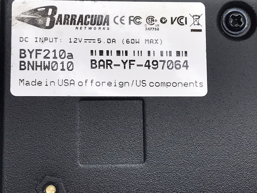 Barracuda Web Security Gateway 210