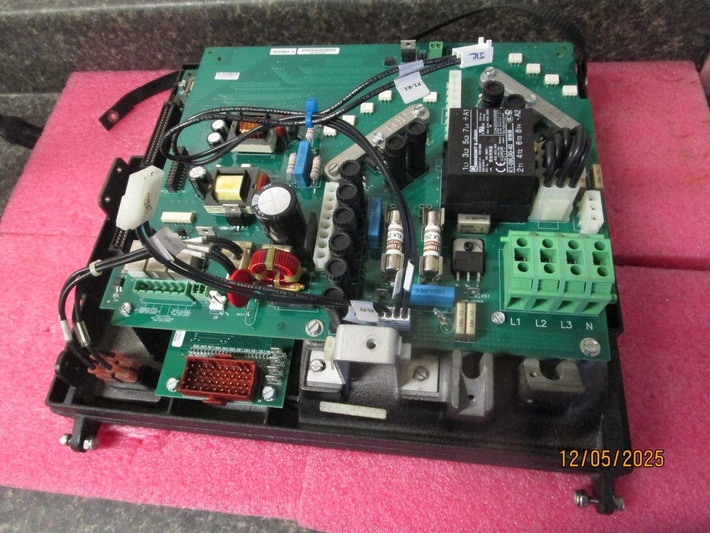 Nordson 3700V Hot Melt Adhesive System Component - Front Panel / Power Switch