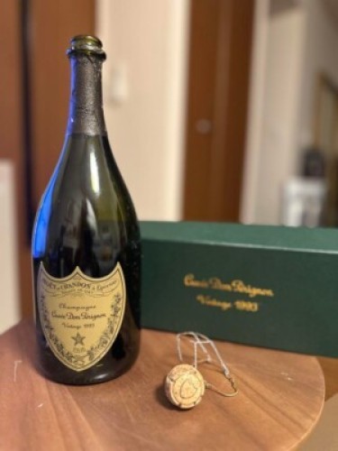 Dom Perignon 1993 Empty box Empty Bottle set Used