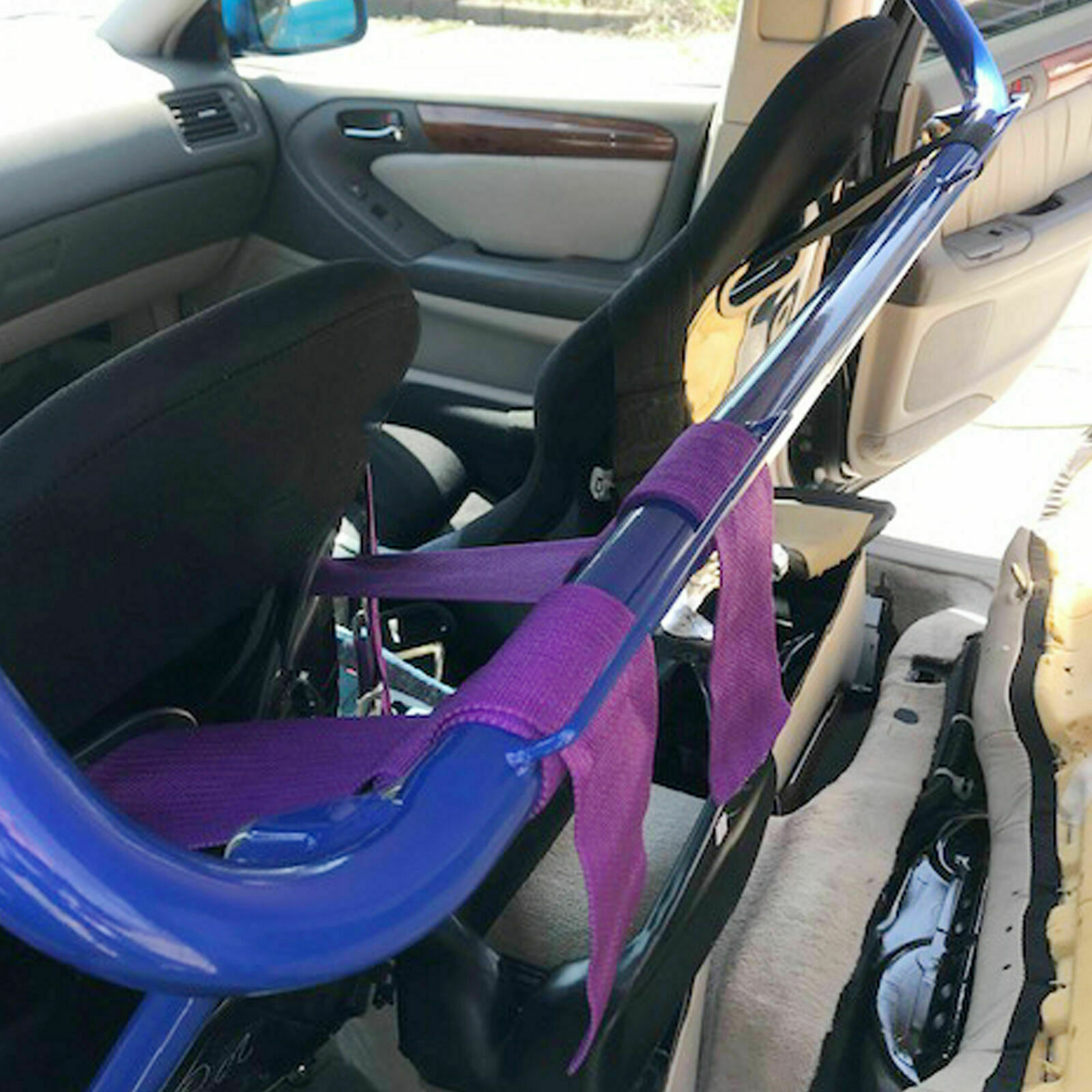 Stainless Steel 49" Racing Safety Chassis Seat Belt Harness Bar/Across Tie Rod