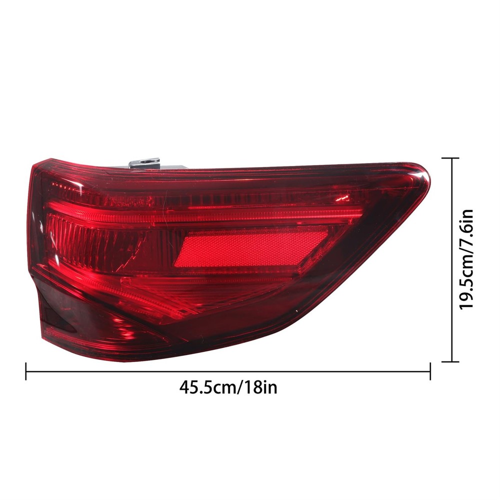 Outer Tail Light Assembly Brake Left Right for MDX 2014-2020 AC2804103