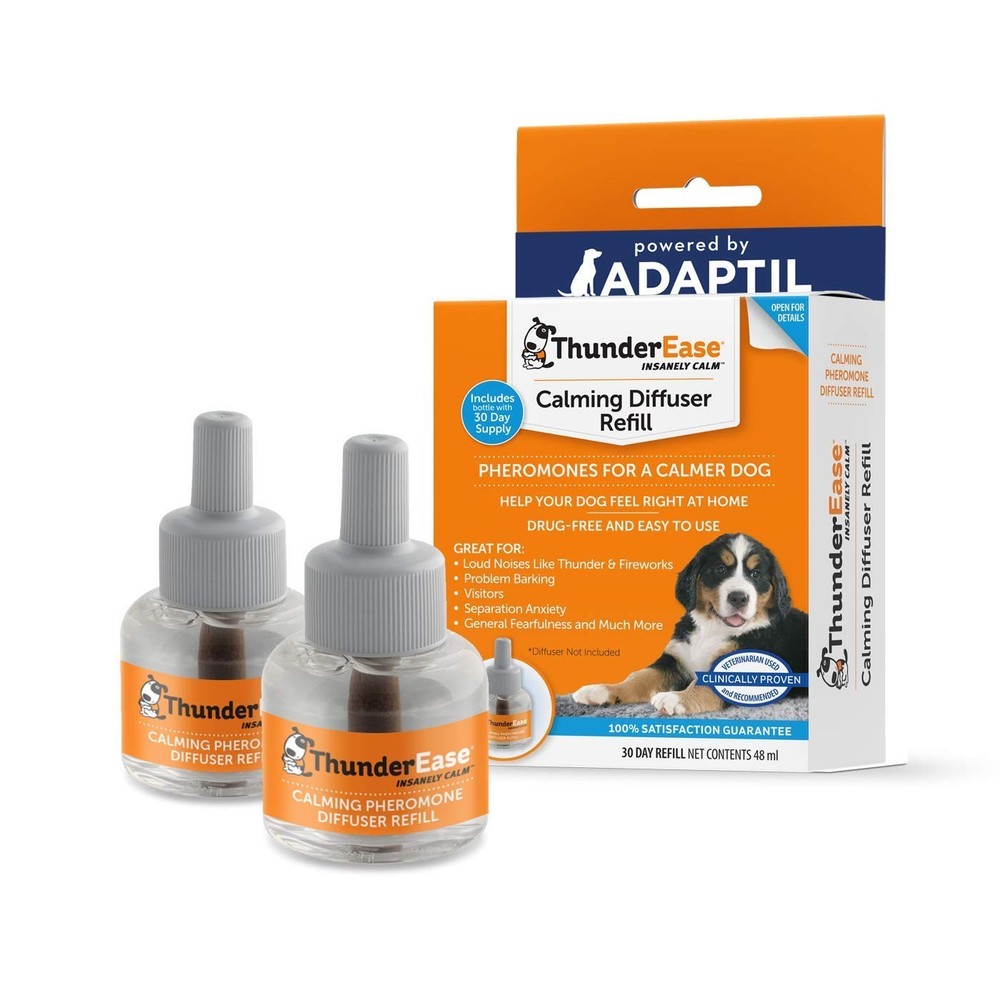 Dog Calming Pheromone Diffuser Refill | Reduces Anxiety, Stress Barking & Chewin