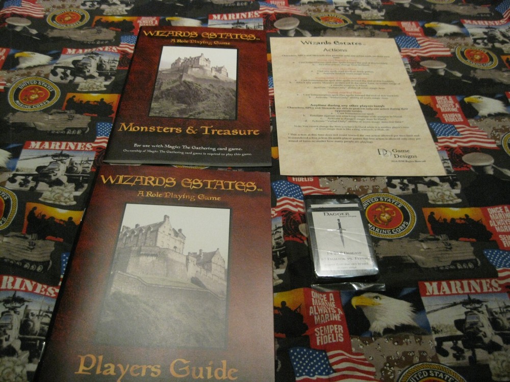 wizards estates Rpg  for use with magic the gathering