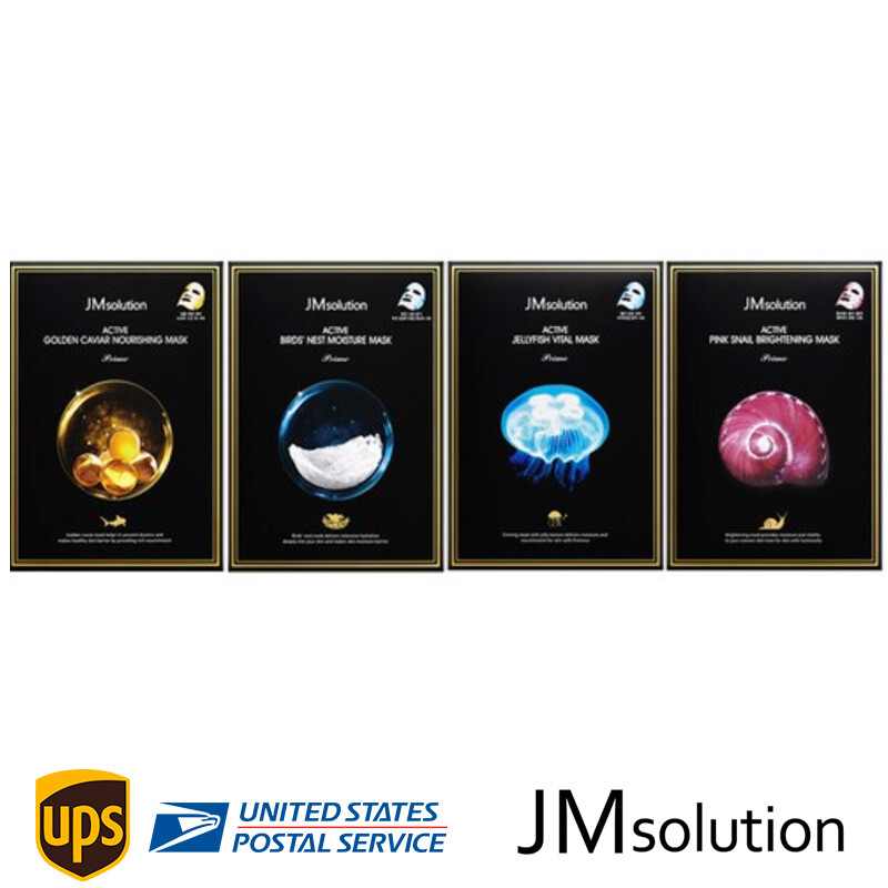 JM Solution Active Solution Mask Pack 4 types x 10pcs