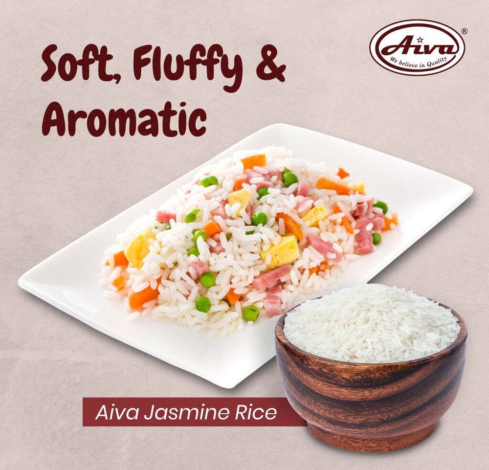 Aiva White Jasmine Rice - 5 LB