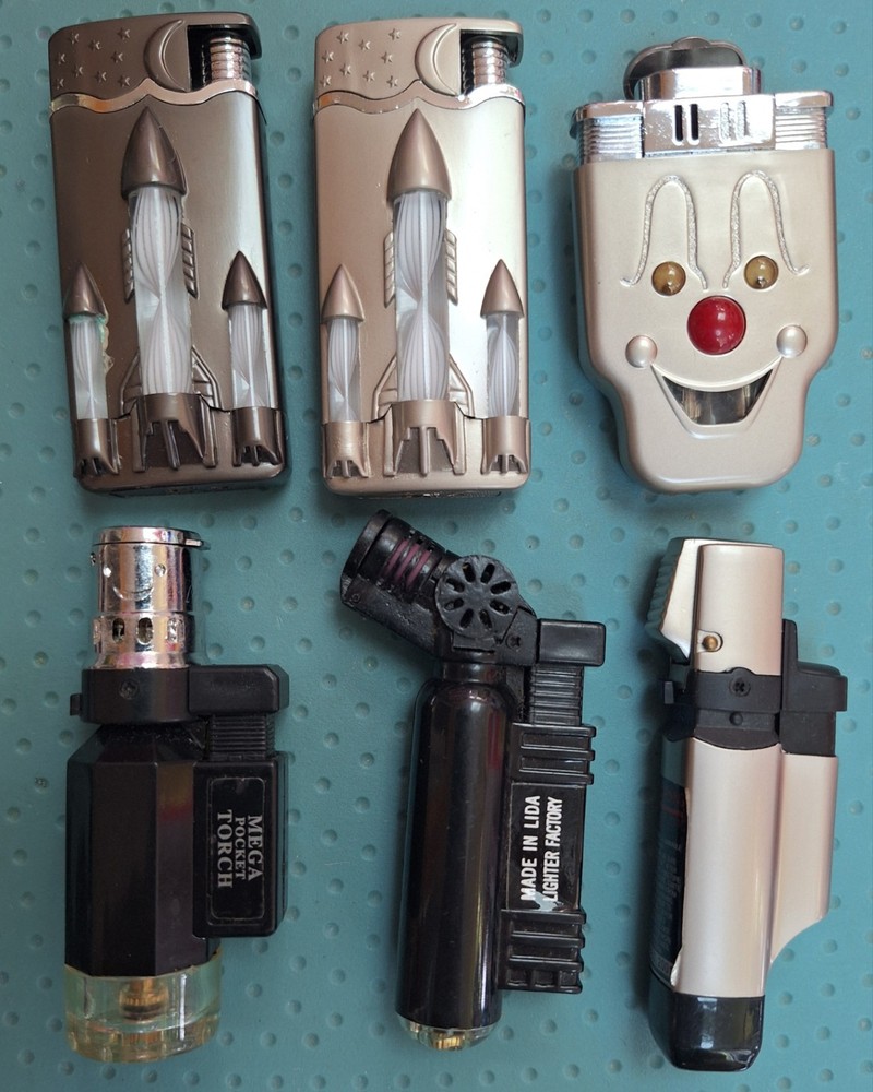 6 Butane Lighter