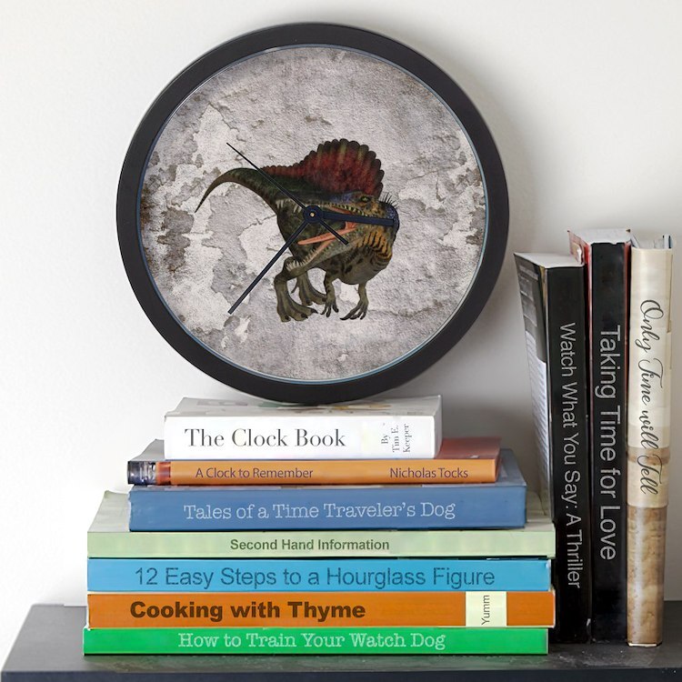 CafePress Spinosaurus 10" Wall Clock (1252813103)
