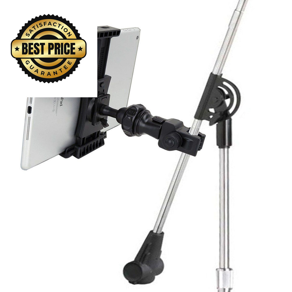 Accessory Basics EasyAdjust cymbal Microphone Mic Stand Tablet Mount black