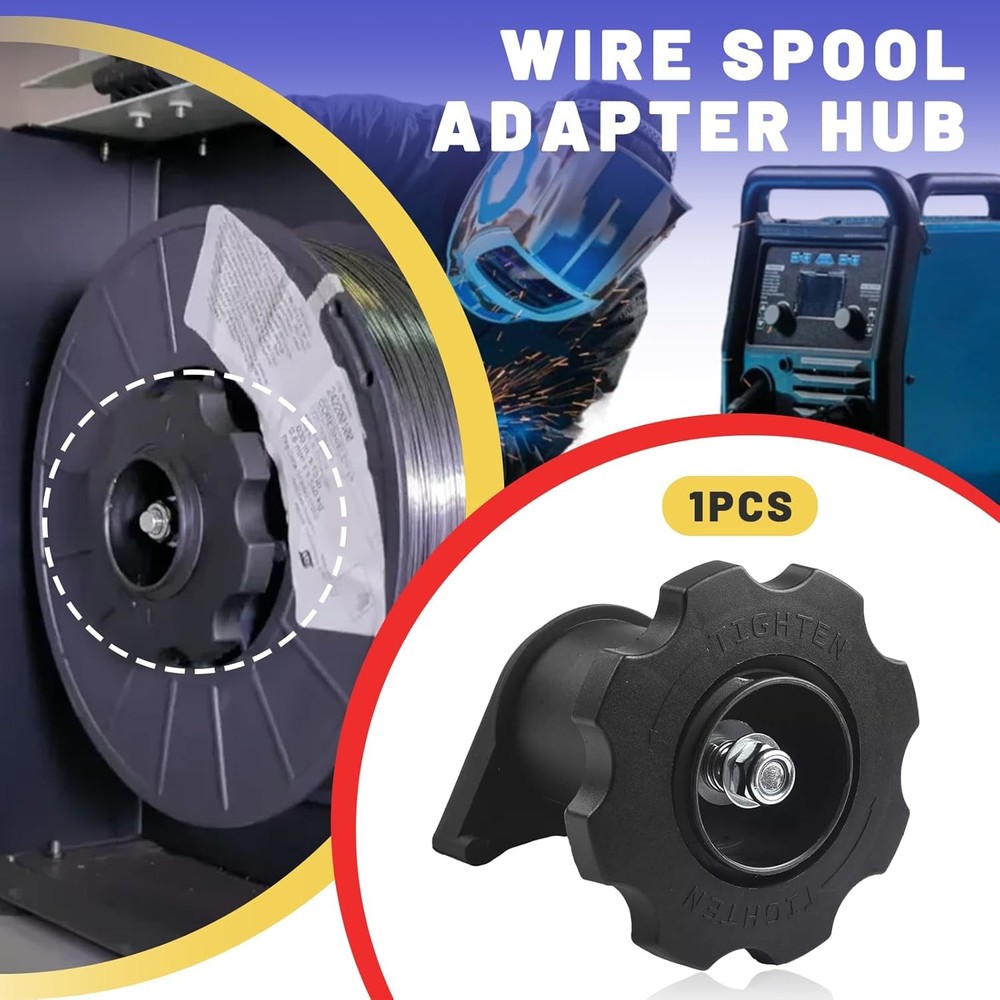 Miller Welder Spool Adapter Hub Replacement Black Plastic