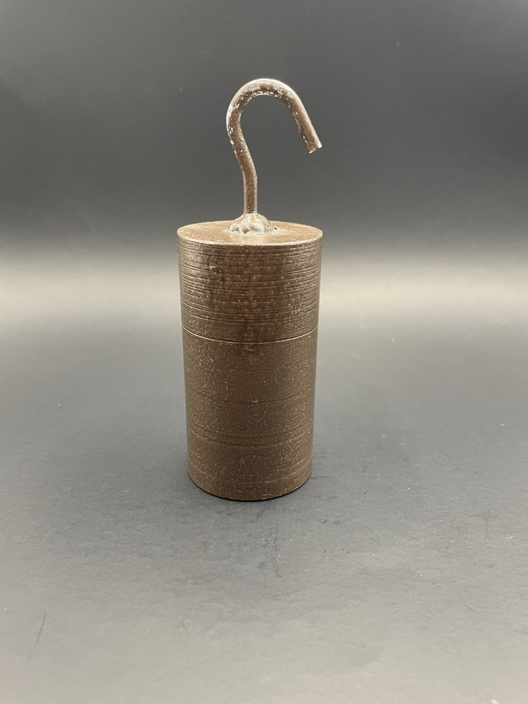 Vintage Cylinder Hook Weight